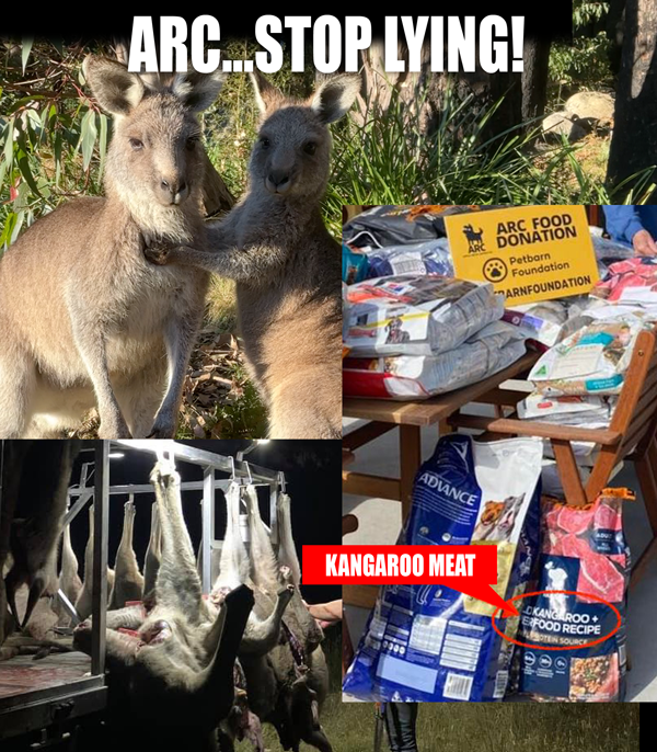Animal Rescue Cooperative stop lying about kangaroo meat